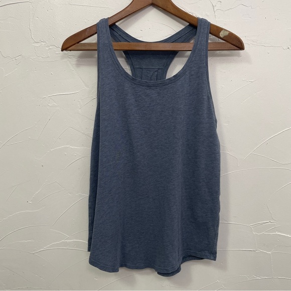 Lululemon Love Tank *Pleated Heathered Code Blue - Picture 8 of 10